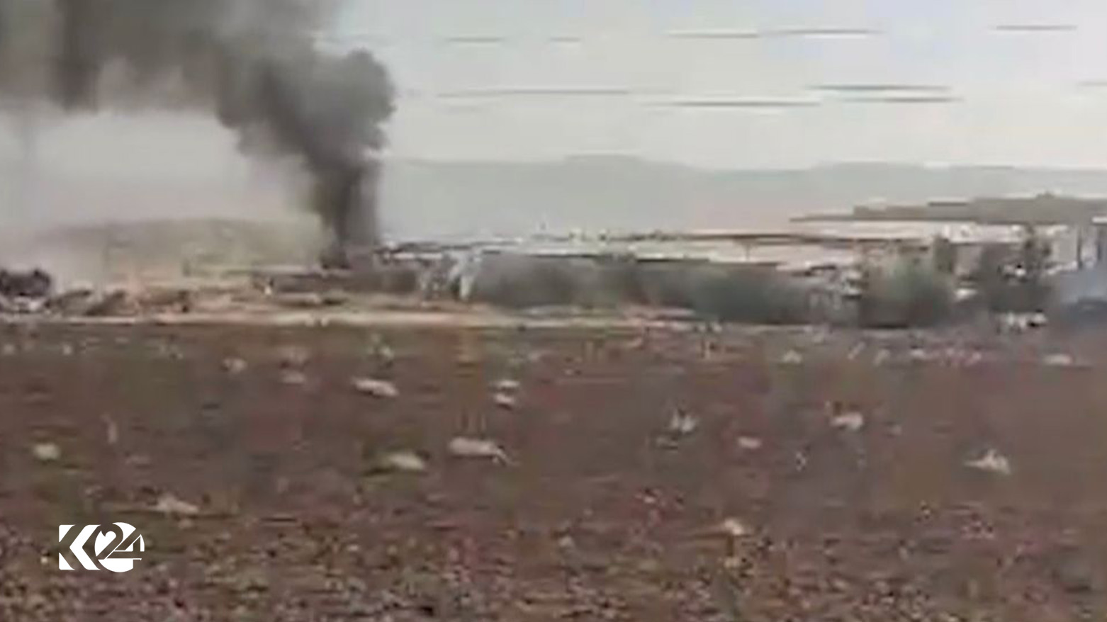 Unidentified drones strike Arbat airport killing seven members of PUKaffiliated forces